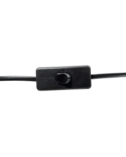 Candeeiro De Mesa Prateado Yakima