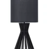Candeeiro De Mesa Preto Carrion