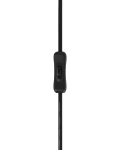 Candeeiro De Mesa Preto Stiletto