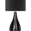 Candeeiro De Mesa Preto Santee