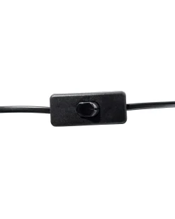 Candeeiro De Mesa Preto Santee