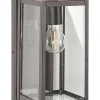 Candeeiro De Parede Com Sensor De Movimento Preto 33 Cm Megget