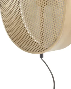Candeeiro De Parede Em Metal Cor De Cobre Kunthi
