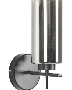Candeeiro De Parede Em Metal Cinzento 29 Cm Puriri