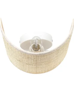 Candeeiro De Parede Em Rattan Natural Demitrie