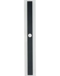 Candeeiro De Parede Led Com Sensor De Movimento Preto 60 Cm Savane