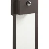 Candeeiro De Parede Led Com Sensor De Movimento Preto 33 Cm Elliot