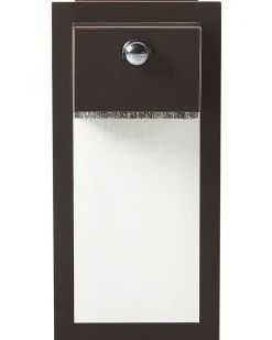 Candeeiro De Parede Led Com Sensor De Movimento Preto 33 Cm Elliot