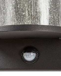 Candeeiro De Parede Led Com Sensor De Movimento Preto 35 Cm Pheppie
