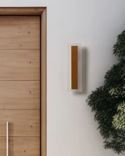 Candeeiro De Parede Led Com Dourado 30 Cm Rosalie