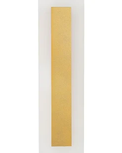 Candeeiro De Parede Led Com Dourado 30 Cm Rosalie