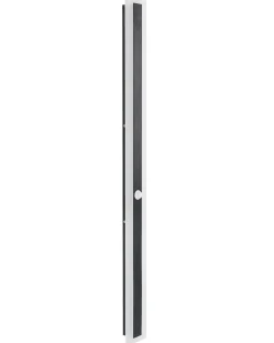 Candeeiro De Parede Led Com Sensor De Movimento Preto 100 Cm Savane