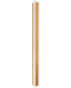 Candeeiro De Parede Led Com Dourado 80 Cm Rosalie