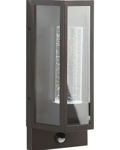 Candeeiro De Parede Led Com Sensor De Movimento Castanho Fruid