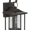 Candeeiro De Parede Preto 34 Cm Almond