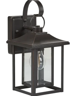 Candeeiro De Parede Preto 34 Cm Almond