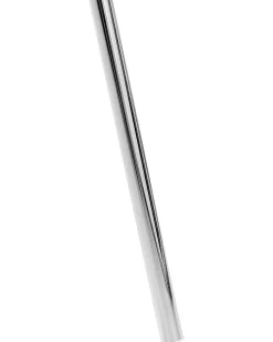Candeeiro De Pe 148 Cm Branco E Cromado Vistula