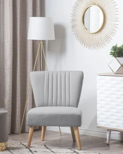 Candeeiro De Pe 148 Cm Branco E Dourado Vistula