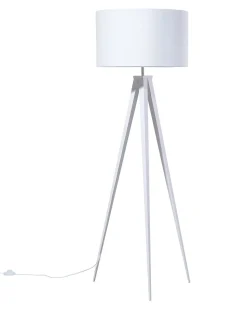 Candeeiro De Pe 156 Cm Branco Stiletto