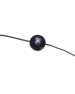 Candeeiro De Pe 156 Cm Castanho E Preto Stiletto