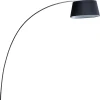 Candeeiro De Pe Com Abajur Preto 188 Cm Benue