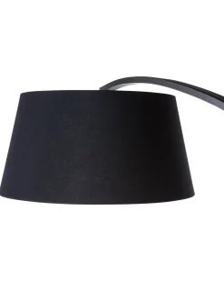 Candeeiro De Pe Com Abajur Preto 188 Cm Benue