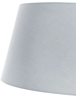 Candeeiro De Pe Com Abajur Cinzento 188 Cm Benue