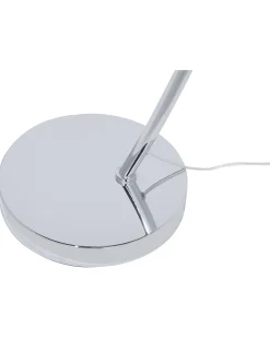 Candeeiro De Pe Curvo 155 Cm Cromado Dintel