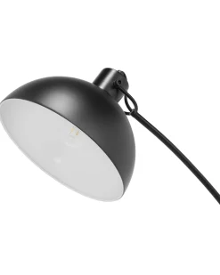 Candeeiro De Pe Curvo 155 Cm Preto Dintel