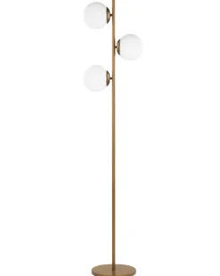 Candeeiro De Pe Dourado 153 Cm Wadi