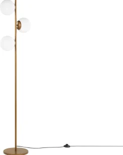 Candeeiro De Pe Dourado 153 Cm Wadi