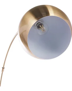 Candeeiro De Pe Dourado 210 Cm Paroo