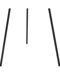 Candeeiro De Pe Em Bambu Preto Javari
