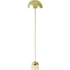 Candeeiro De Pe Em Metal Dourado 158 Cm Macasia