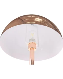 Candeeiro De Pe Em Metal Cor De Cobre 158 Cm Macasia