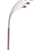 Candeeiro De Pe Em Metal Cor De Cobre Flinders