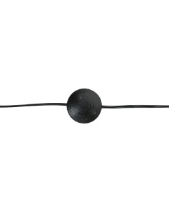 Candeeiro De Pe Em Metal Preto Flint