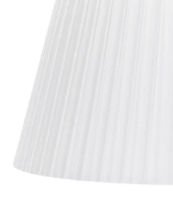 Candeeiro De Pe Em Metal Preto E Branco Torysa