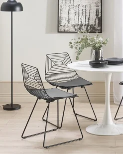 Candeeiro De Pe Em Metal Preto 148 Cm Senette