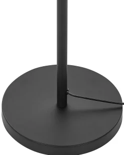 Candeeiro De Pe Em Metal Preto 148 Cm Senette