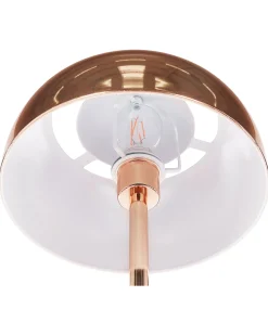 Candeeiro De Pe Em Metal Cor De Cobre 148 Cm Senette