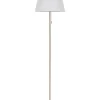 Candeeiro De Pe Em Metal Cor De Bronze E Branco Torysa