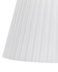 Candeeiro De Pe Em Metal Cor De Bronze E Branco Torysa
