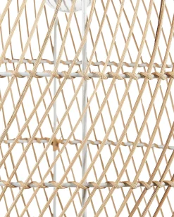Candeeiro De Pe Em Rattan Cor Natural 165 Cm Bernica