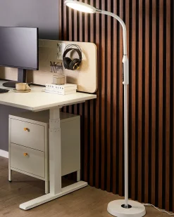 Candeeiro De Pe Led Branco 148 Cm Cassiopeia
