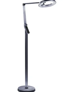 Candeeiro De Pe Led Cinzento Escuro 170 Cm Carina
