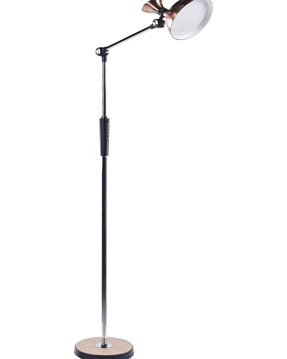 Candeeiro De Pe Led Cor De Cobre 169 Cm Andromeda