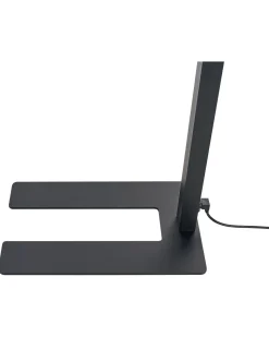 Candeeiro De Pe Led Em Metal Preto 194 Cm Sagitta