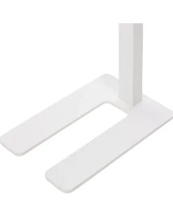 Candeeiro De Pe Led Em Metal Branco 196 Cm Orion