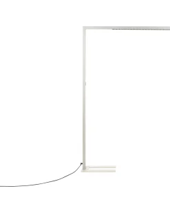 Candeeiro De Pe Led Em Metal Prateado 194 Cm Mensa